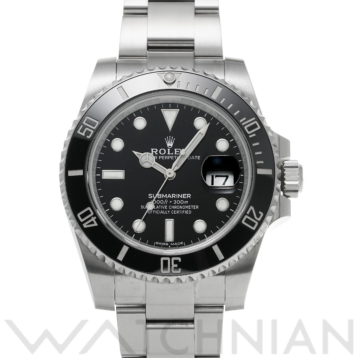 ロレックス サブマリーナ デイト 116610LN ブラック メンズ 時計 【中古】【wristwatch】