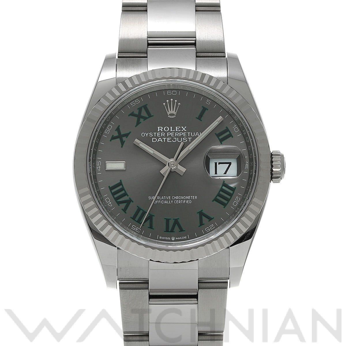 ロレックス デイトジャスト 36 126234 スレート メンズ 時計 【未使用】【wristwatch】