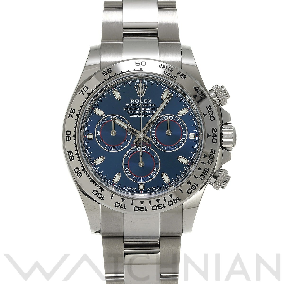 ロレックス コスモグラフ デイトナ 116509 ブライトブルー メンズ 時計 【中古】【wristwatch】