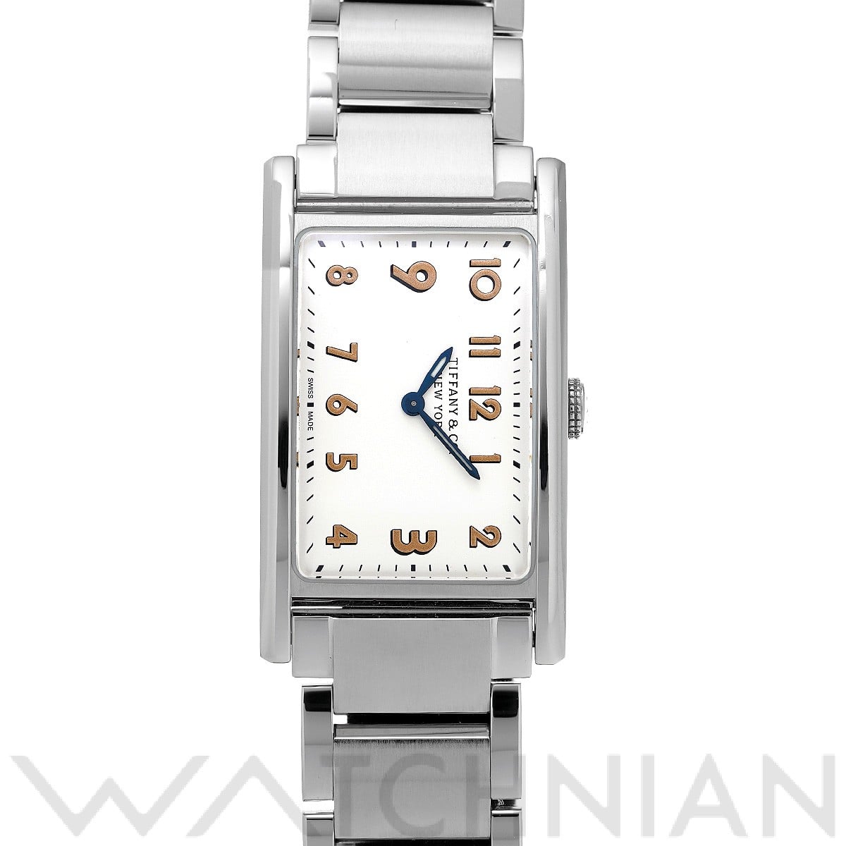 ティファニー / TIFFANY & Co. イーストウエスト ミニ 60702713 シルバー レディース 時計 【中古】【wristwatch】