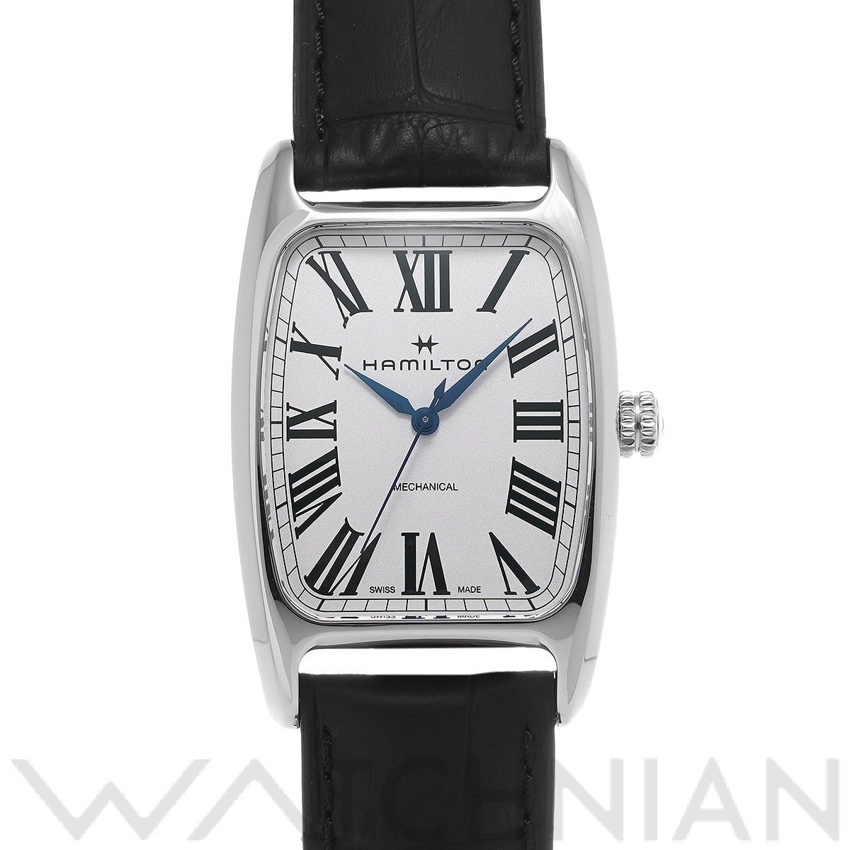 ハミルトン / HAMILTON アメリカンクラシック ボルトン メカニカル H13519711 ホワイト メンズ 時計 【中古】【wristwatch】