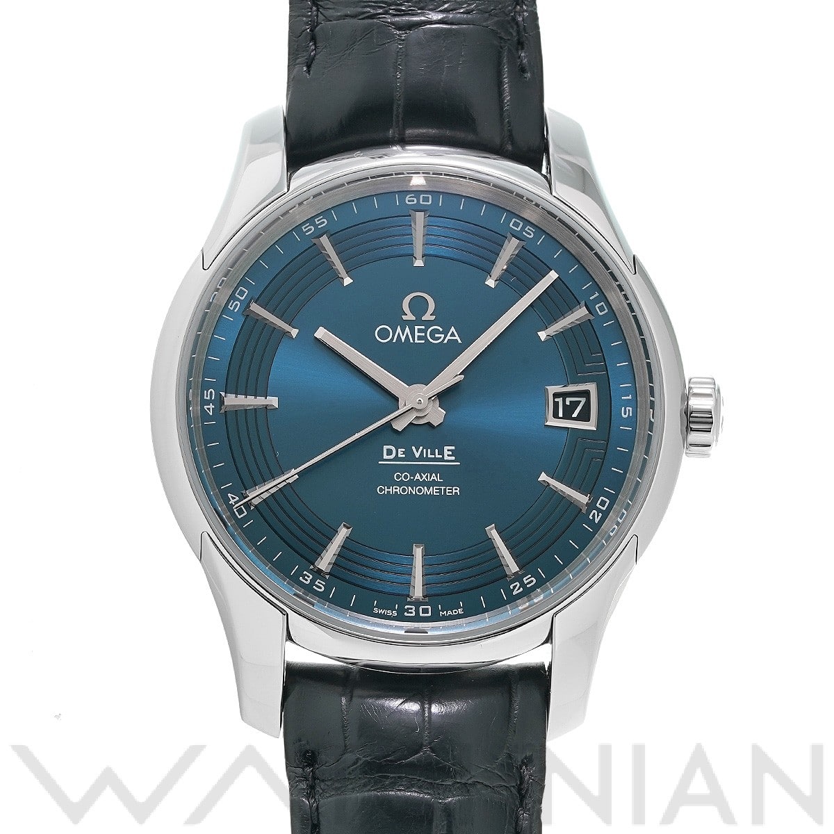 オメガ / OMEGA デ・ヴィル アワービジョン コーアクシャル 431.33.41.21.03.001 ブルー メンズ 時計 【中古】【wristwatch】