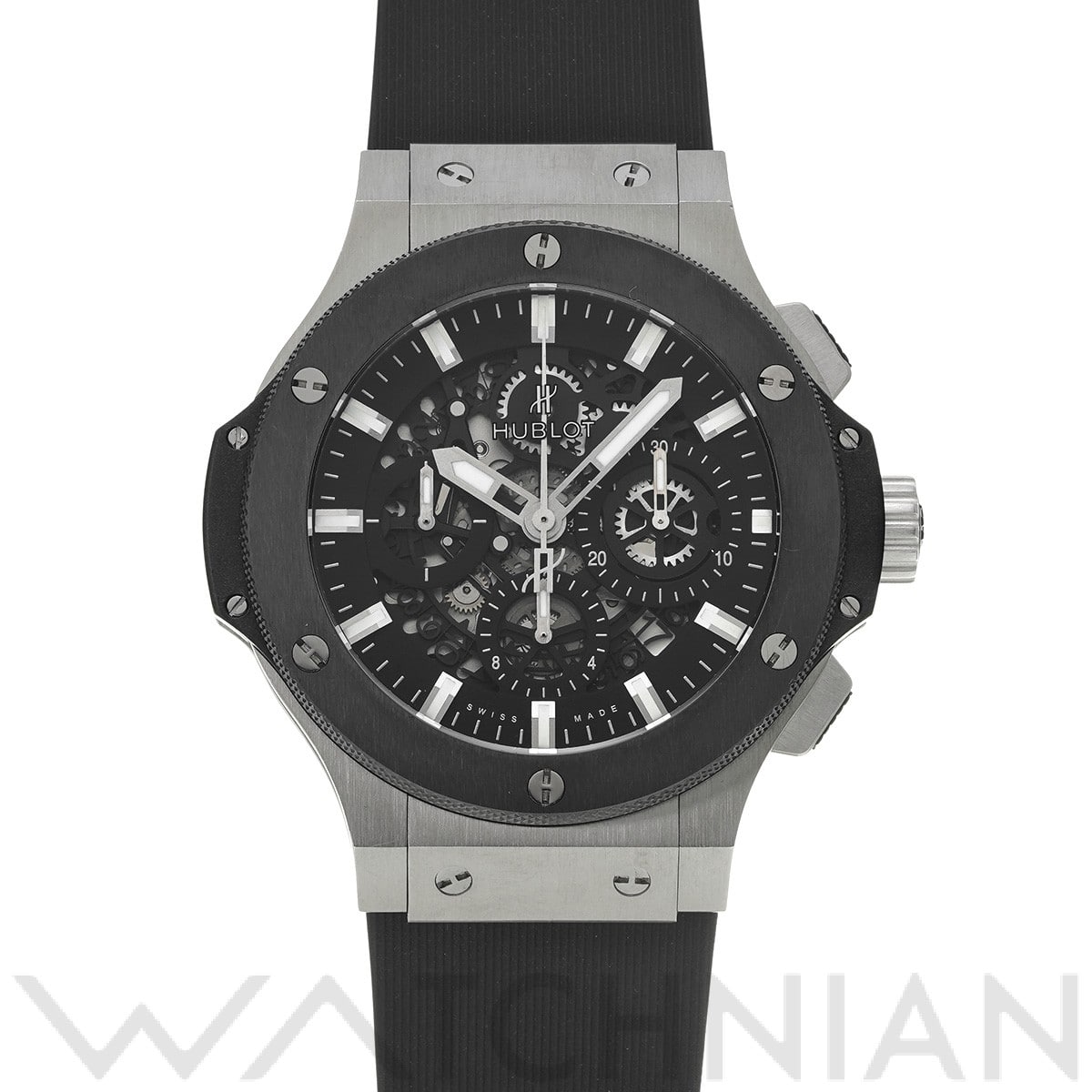 ウブロ / HUBLOT ビッグバン アエロバン 311.SM.1170.GR ブラック メンズ 時計 【中古】【wristwatch】