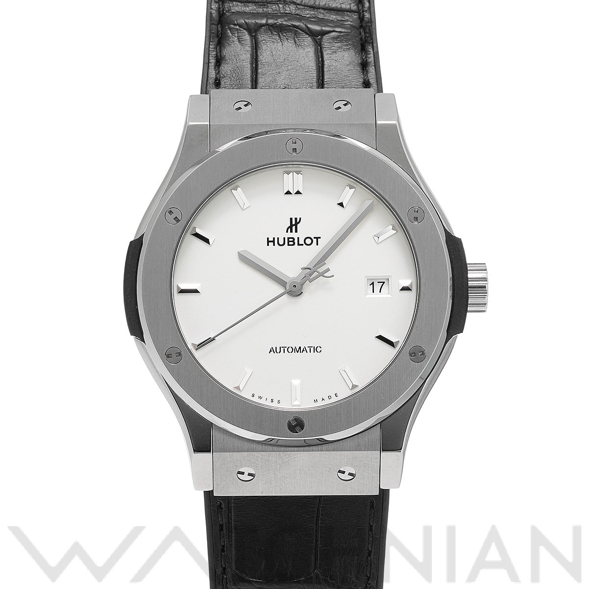 ウブロ / HUBLOT クラシックフュージョン チタニウム オパリン 542.NX.2611.LR オパリン メンズ 時計 【中古】【wristwatch】