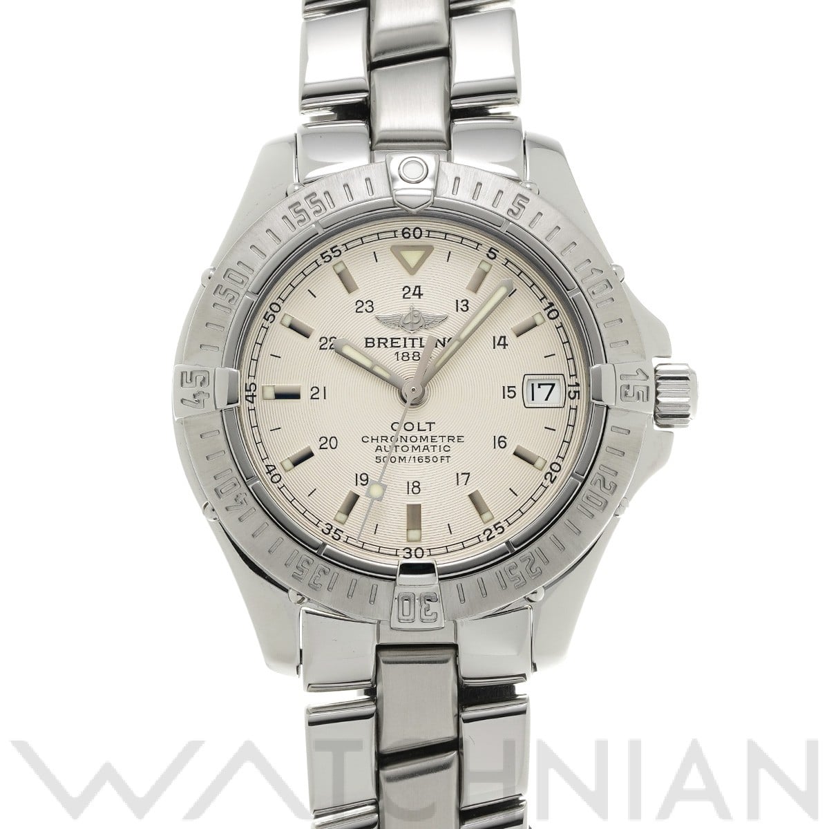ブライトリング / BREITLING コルト オートマティック A171G22FA シルバー メンズ 時計 【中古】【wristwatch】
