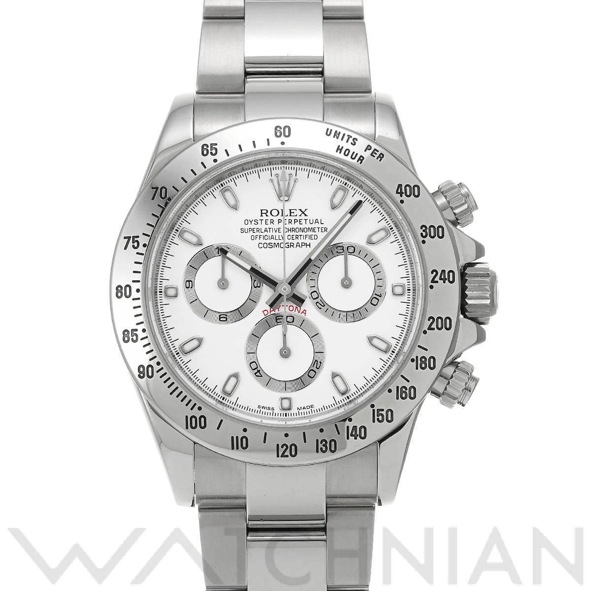 ロレックス コスモグラフ デイトナ 116520 ホワイト メンズ 時計 【中古】【wristwatch】