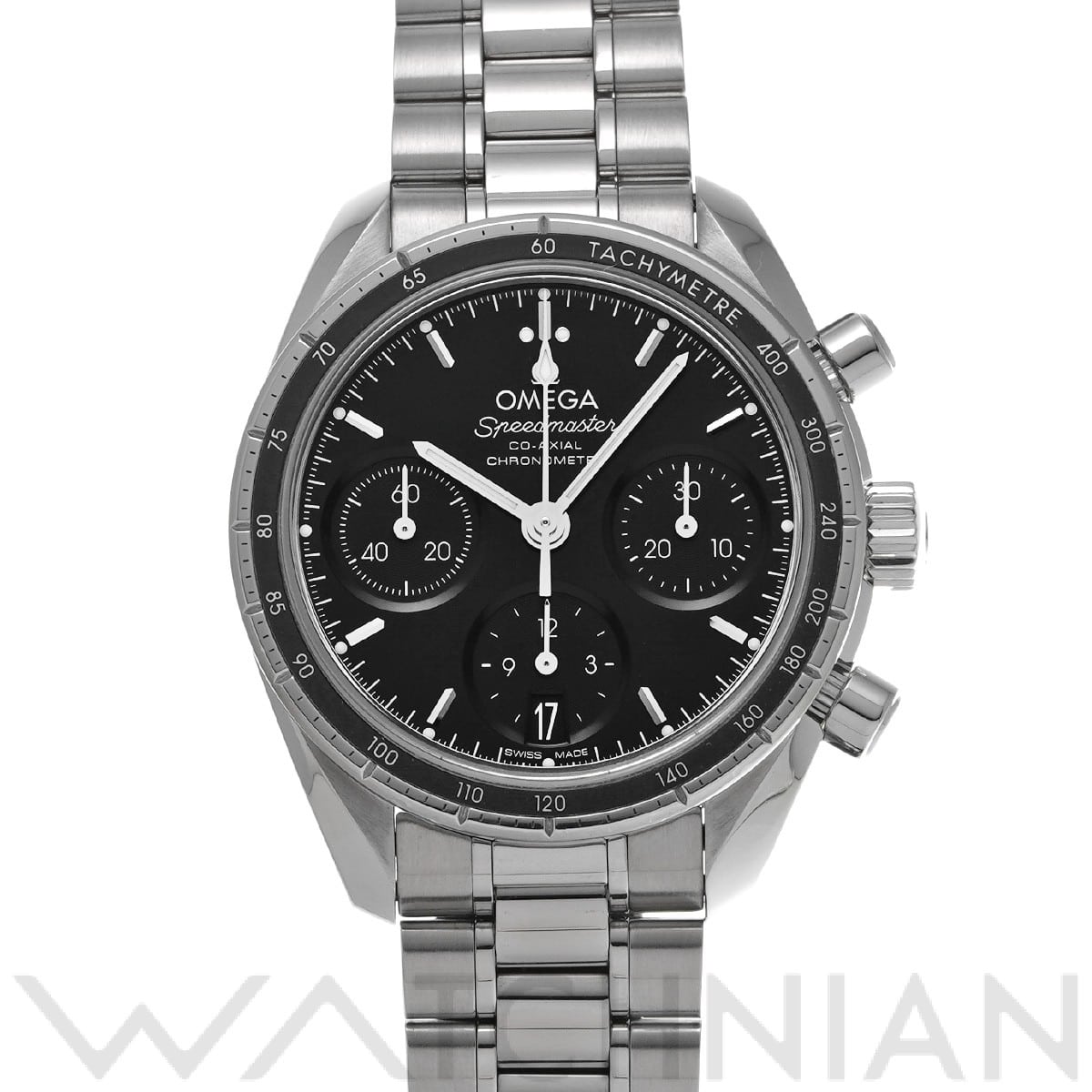 オメガ / OMEGA スピードマスター 38 コーアクシャル 324.30.38.50.01.001 ブラック メンズ 時計 【中古】【wristwatch】