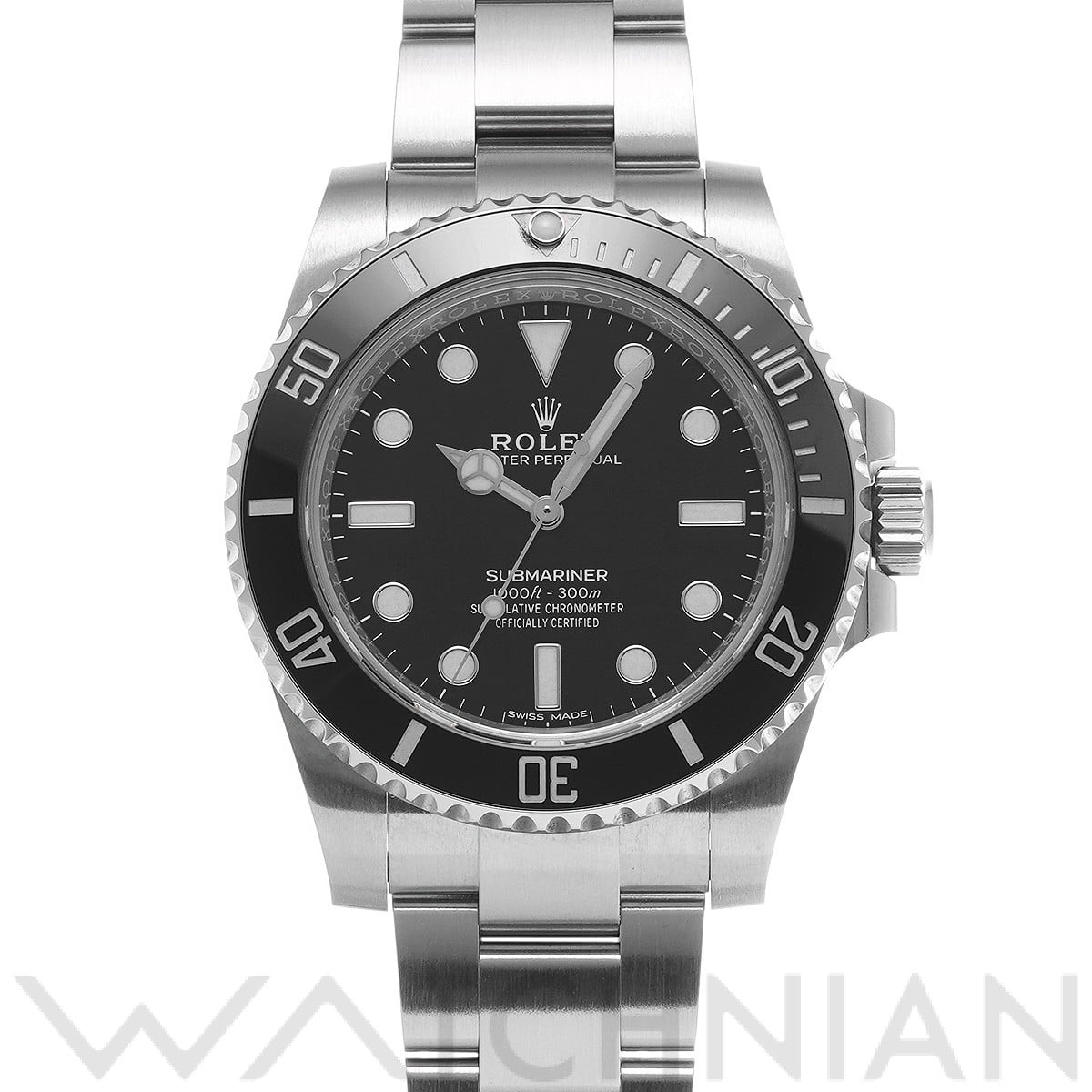 ロレックス サブマリーナ 114060 ブラック メンズ 時計 【中古】【wristwatch】