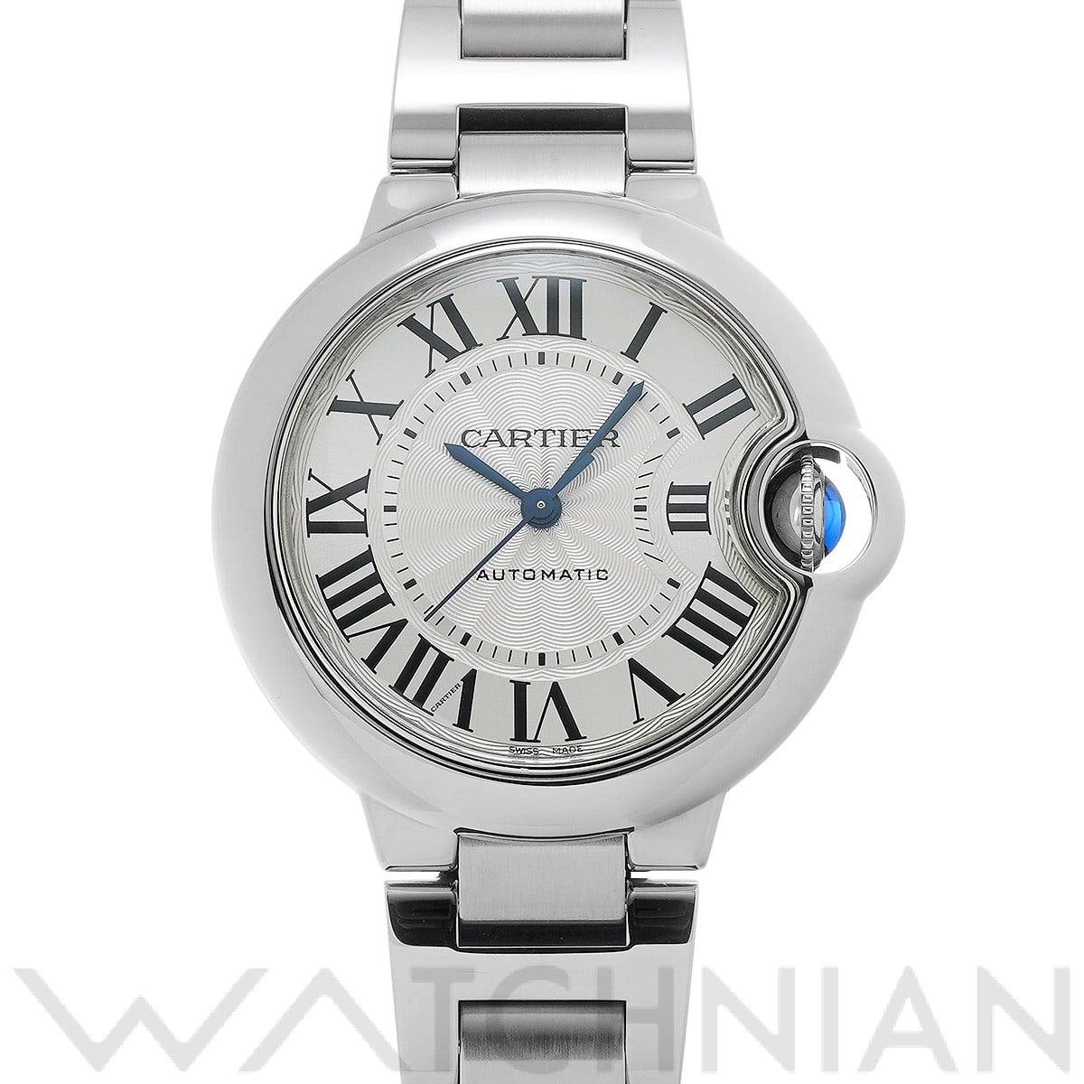 カルティエ / CARTIER バロンブルー ドゥ カルティエ 33mm WSBB0044 シルバー レディース 時計 【中古】【wristwatch】
