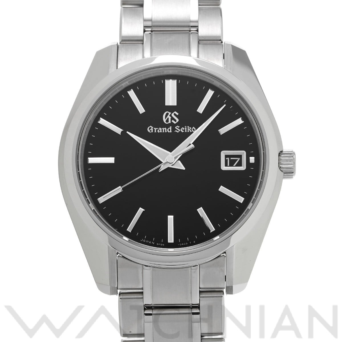 グランドセイコー ヘリテージコレクション クォーツ SBGP003 ブラック メンズ 時計 【中古】【wristwatch】