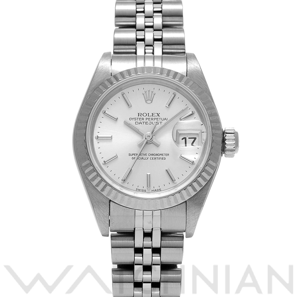 ロレックス デイトジャスト 79174 シルバー レディース 時計 【中古】【wristwatch】