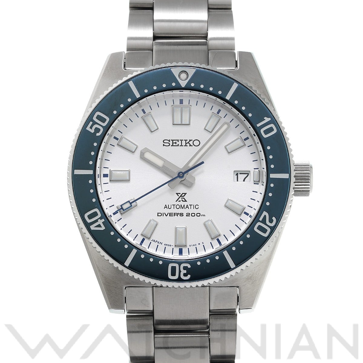 セイコー / SEIKO プロスペックス ダイバーズ メカニカル 140th SBDC139 シルバー メンズ 時計 【中古】【wristwatch】
