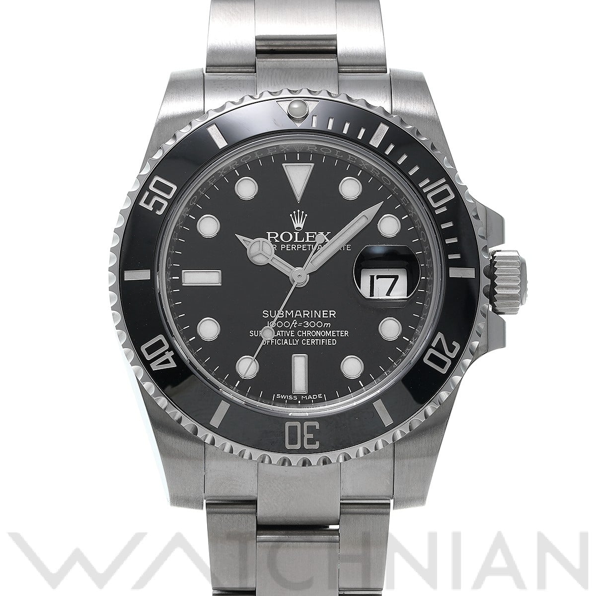 ロレックス サブマリーナ デイト 116610LN ブラック メンズ 時計 【中古】【wristwatch】