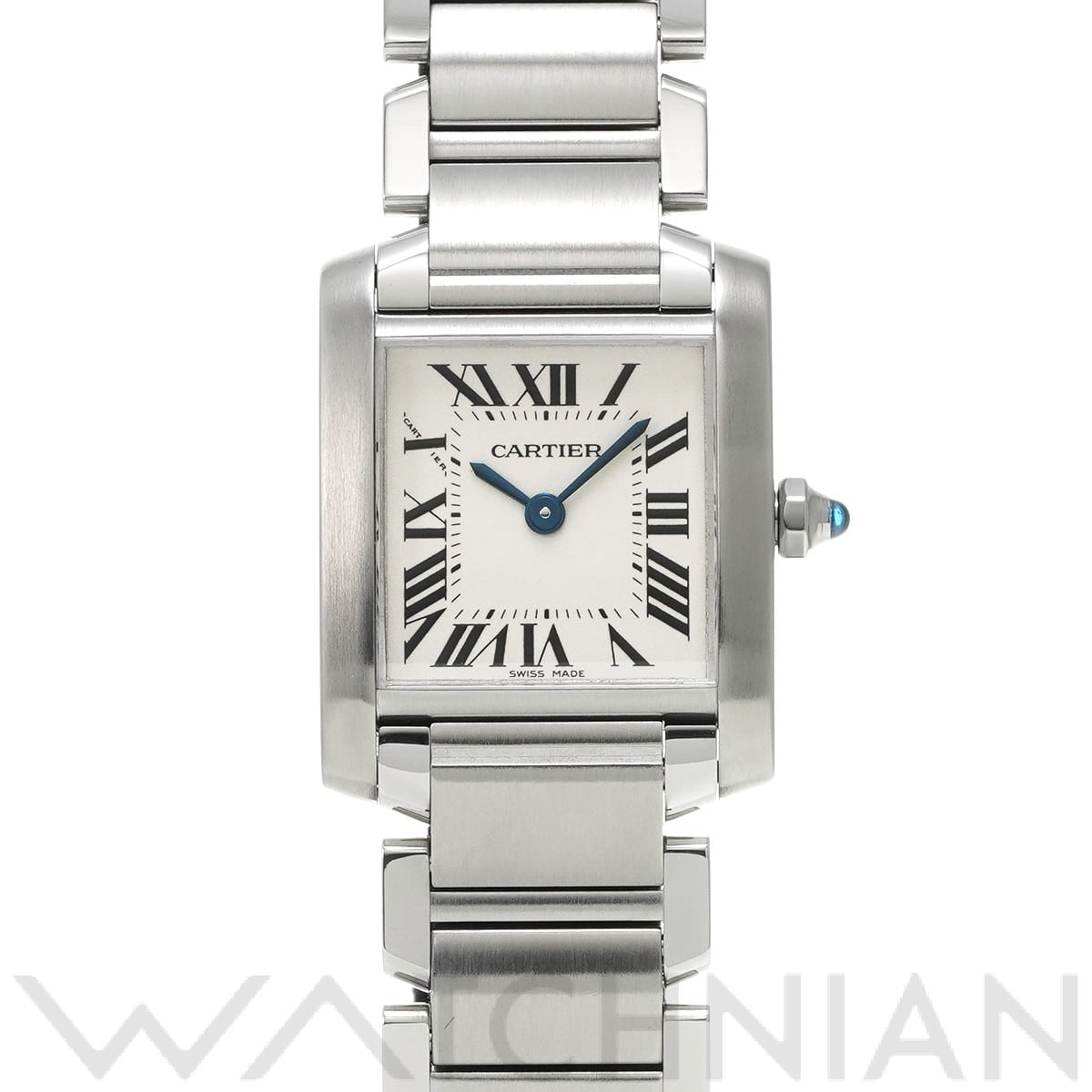 カルティエ / CARTIER タンク フランセーズ SM W51008Q3 シルバー レディース 時計 【中古】【wristwatch】