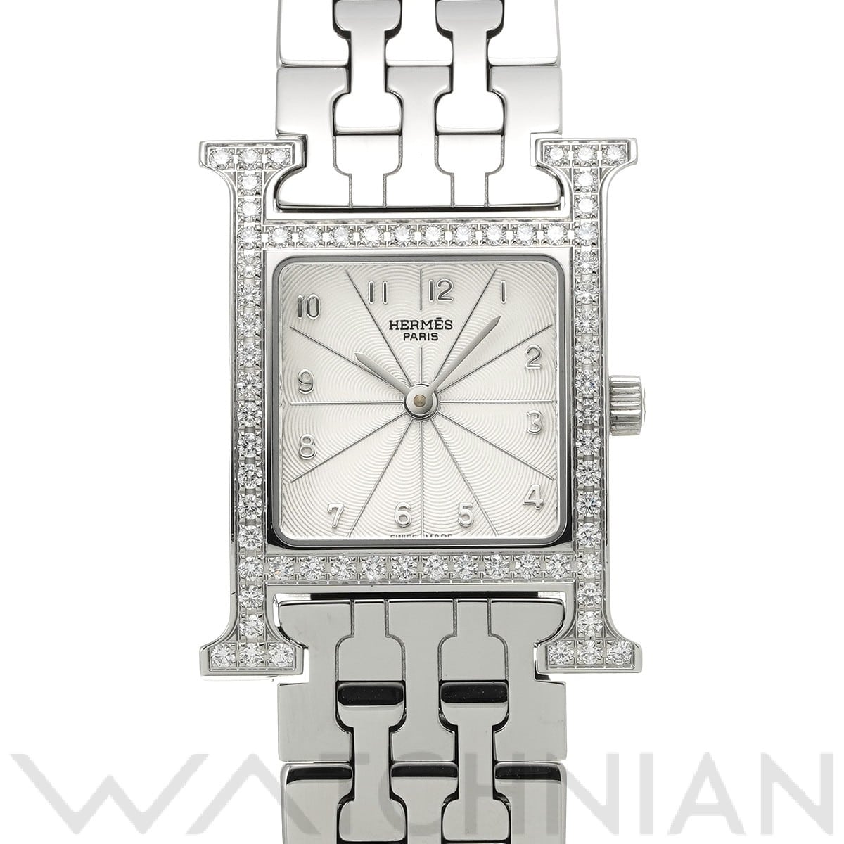 エルメス / HERMES Hウォッチ HH1.230 シルバー レディース 時計 【中古】【wristwatch】