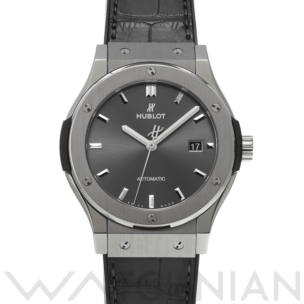 ウブロ / HUBLOT クラシックフュージョン チタニウム レーシンググレー 542.NX.7071.LR グレー メンズ 時計 【中古】【wristwatch】