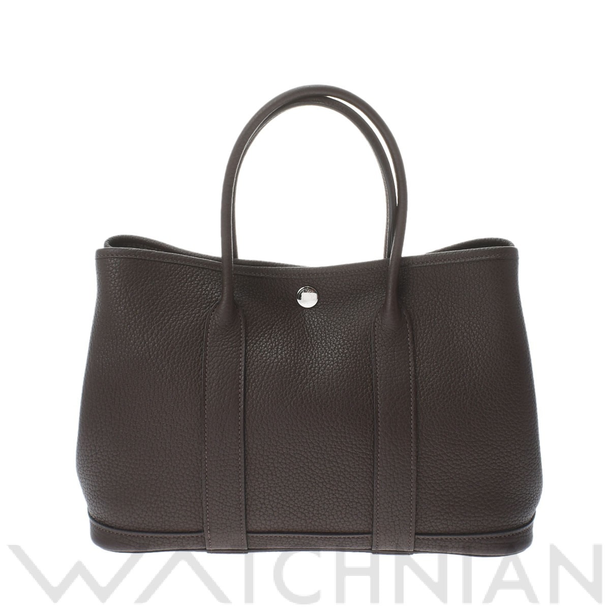 ガーデンパーティ TPM ショコラ/パラジウム金具 ネゴンダ HERMES エルメス レディース 【中古】