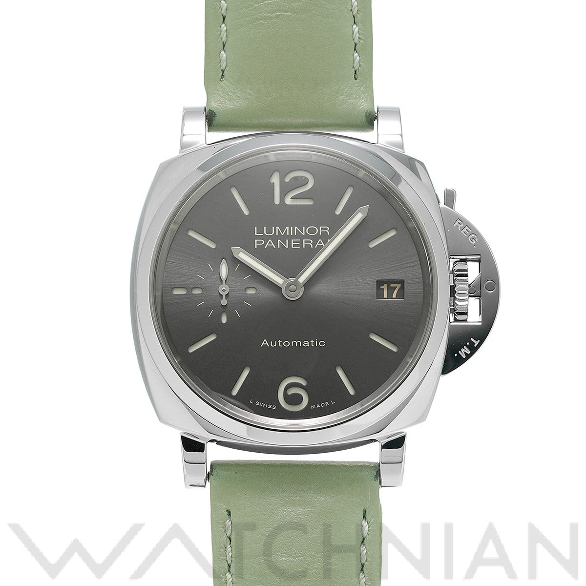 パネライ / PANERAI ルミノール ドゥエ PAM00755 グレー ユニセックス 時計 【中古】【wristwatch】