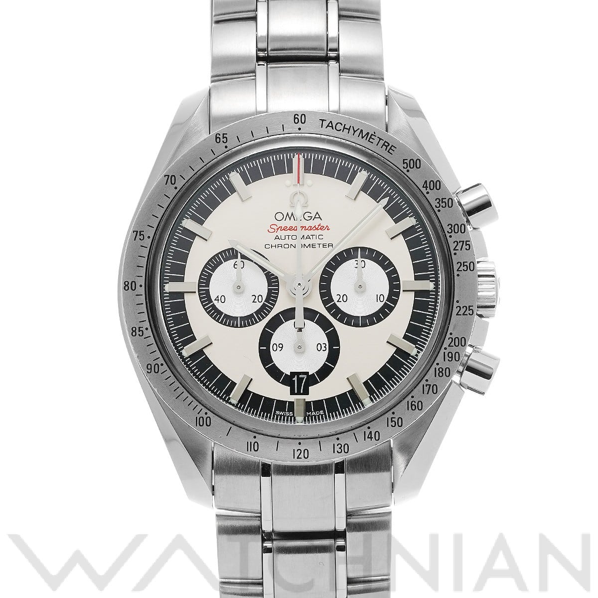 オメガ / OMEGA スピードマスター レジェンド ミハエル・シューマッハ 2005 3506.31 ホワイト メンズ 時計 【中古】【wristwatch】