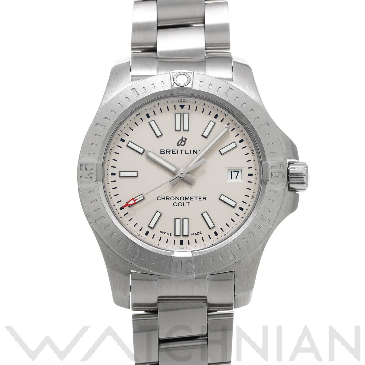 ブライトリング / BREITLING コルト オートマチック 41 A17313101G1A1 シルバー メンズ 時計 【中古】【wristwatch】