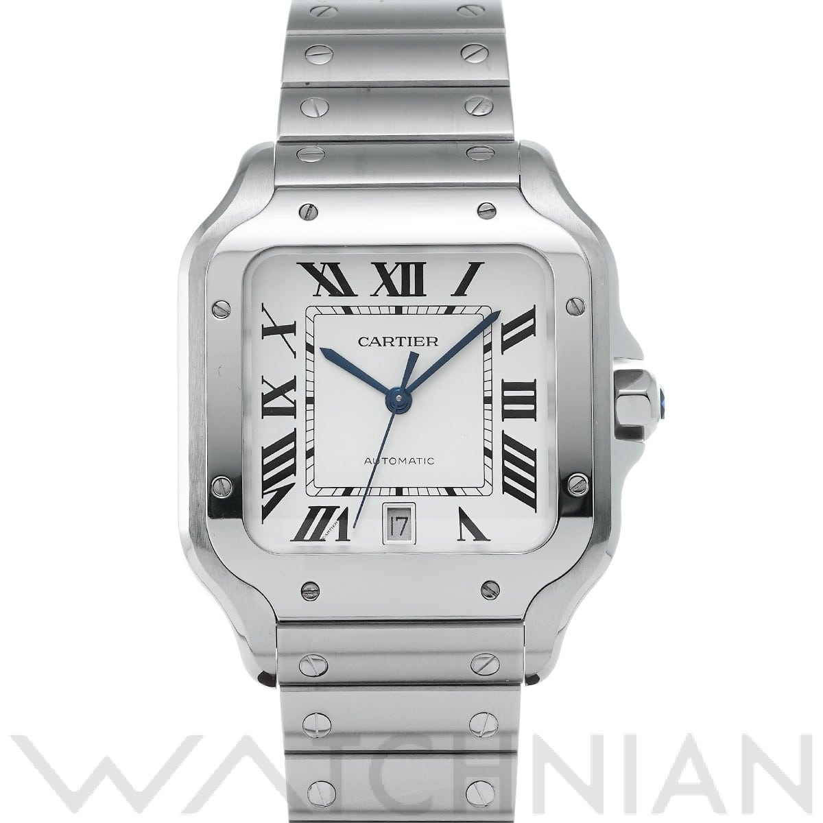 カルティエ / CARTIER サントス ドゥ カルティエ LM WSSA0018 シルバー メンズ 時計 【中古】【wristwatch】