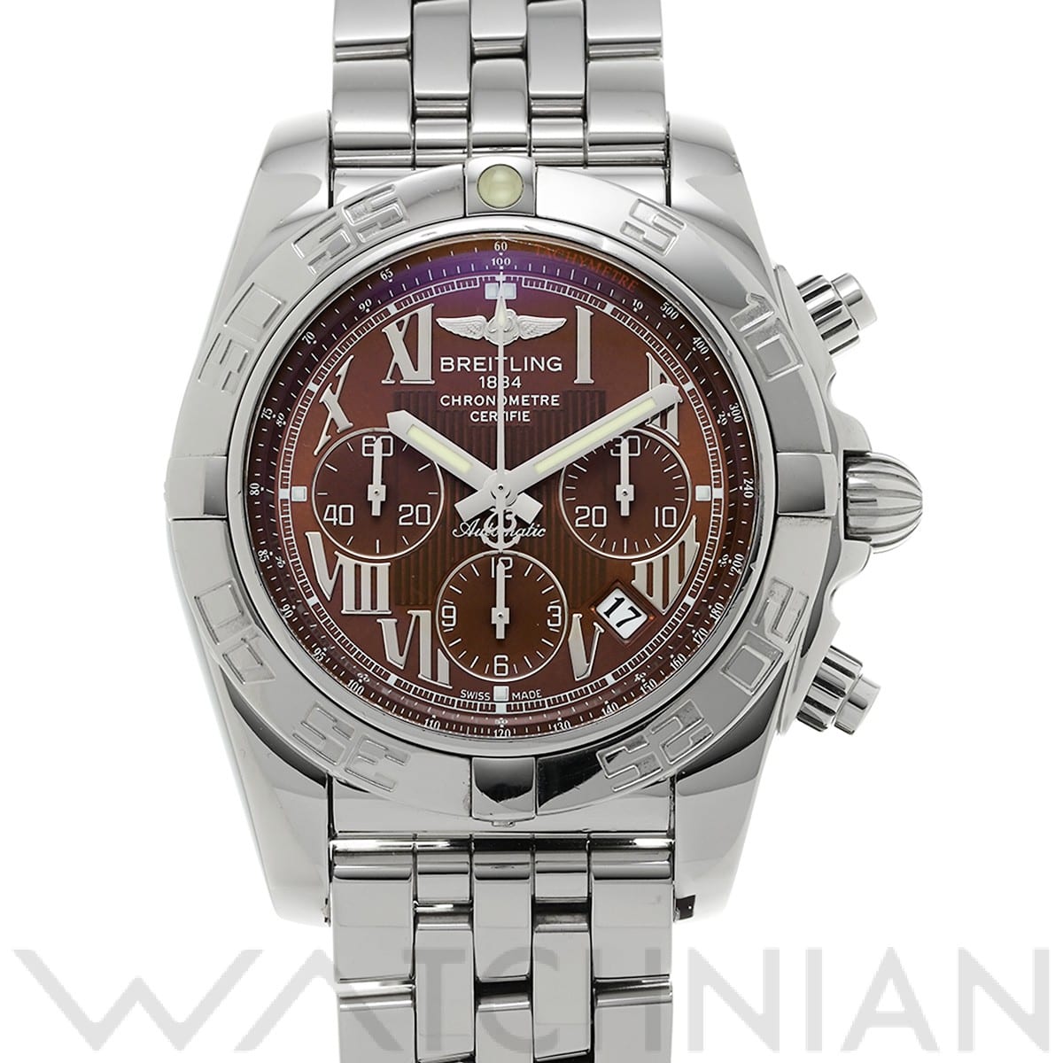ブライトリング / BREITLING クロノマット 44 AB011012/Q566 ブラウン メンズ 時計 【中古】【wristwatch】