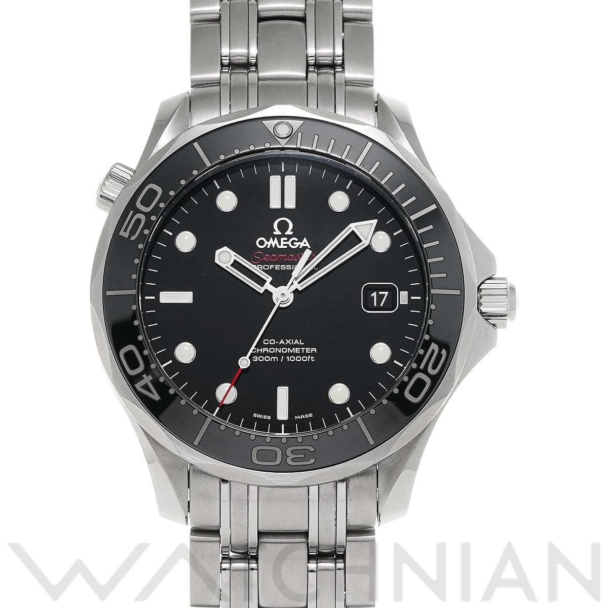 オメガ / OMEGA シーマスター ダイバー300 コーアクシャル 212.30.41.20.01.003 ブラック メンズ 時計 【中古】【wristwatch】