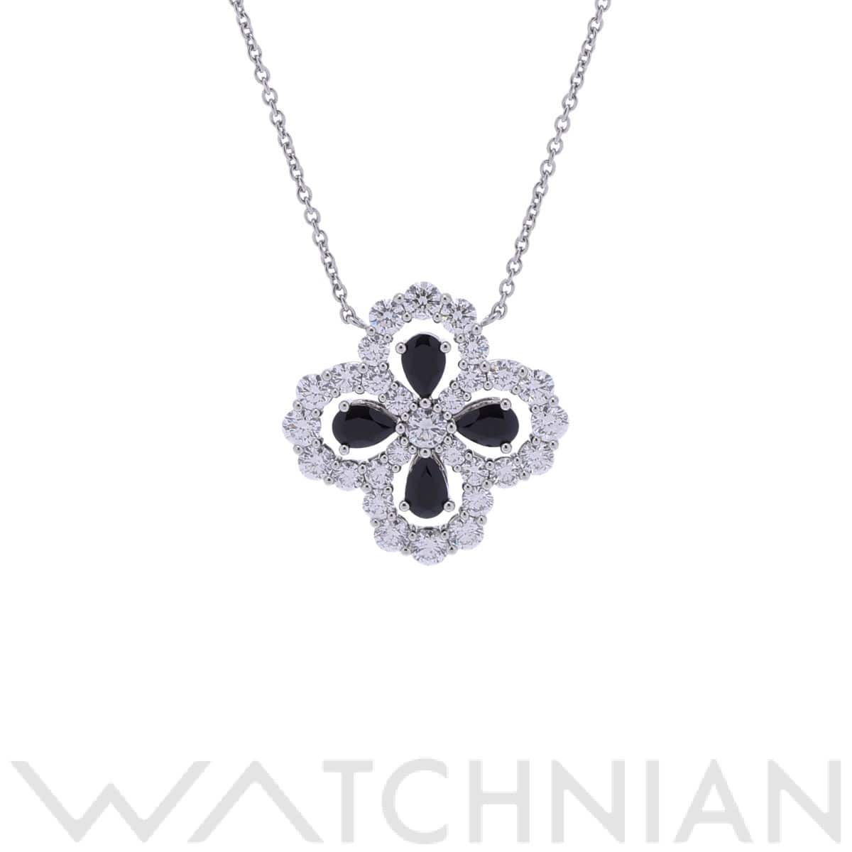 ハリー ウィンストン ループ フルモチーフ ネックレス シルバー PEBSPRPMEL4C Pt950プラチナ レディース ジュエリー 【中古】【jewelry】