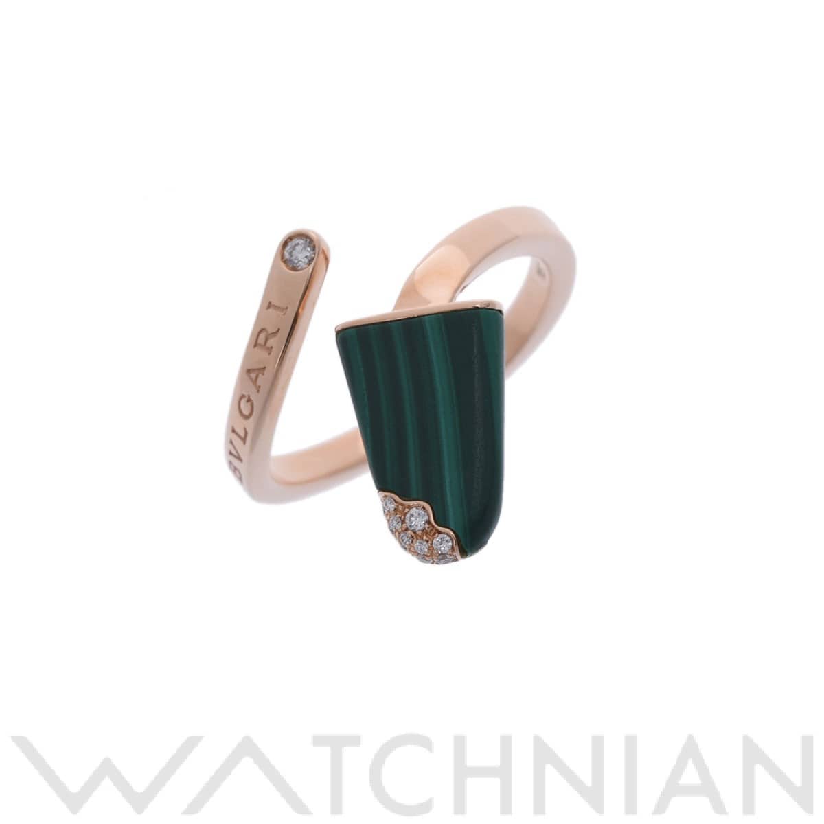 ブルガリ ジェラーティ リング #55 ゴールド K18ピンクゴールド PG レディース ジュエリー 【中古】【jewelry】