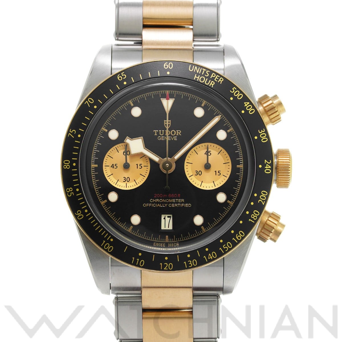 チューダー / チュードル ブラックベイ クロノ S&G 79363N ブラック/シャンパン メンズ 時計 【中古】【wristwatch】