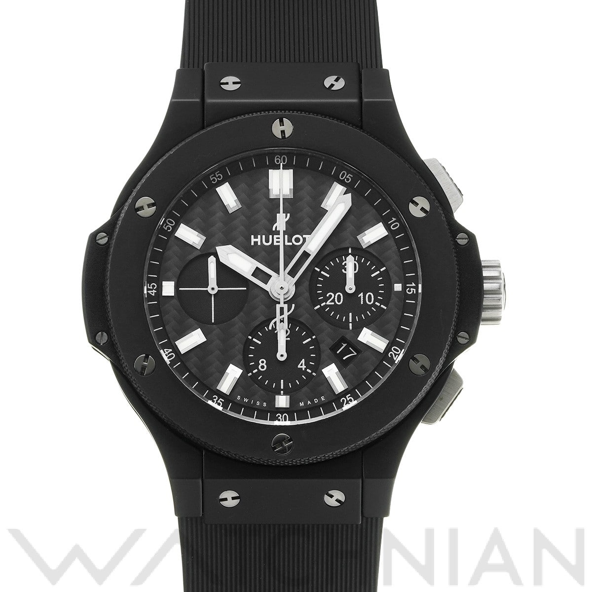 ビッグバン ブラックマジック 301.CI.1770.RX ブラック ウブロ HUBLOT メンズ 【中古】