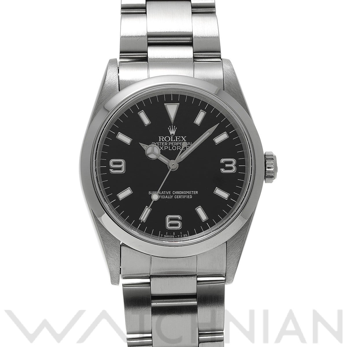 ロレックス エクスプローラー 14270 ブラック メンズ 時計 【中古】【wristwatch】