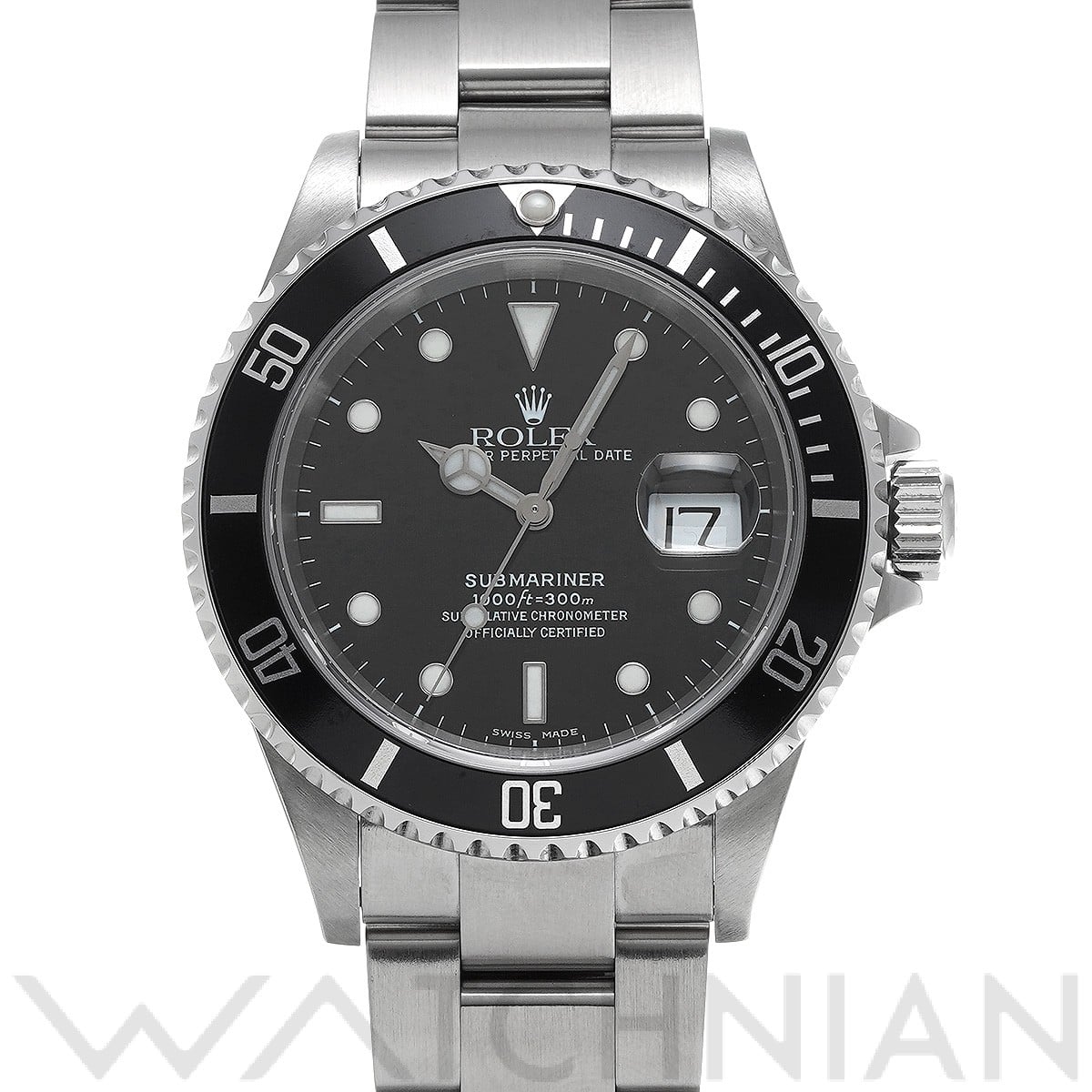 ロレックス / ROLEX サブマリーナ デイト 16610 ブラック メンズ 時計 【中古】【wristwatch】