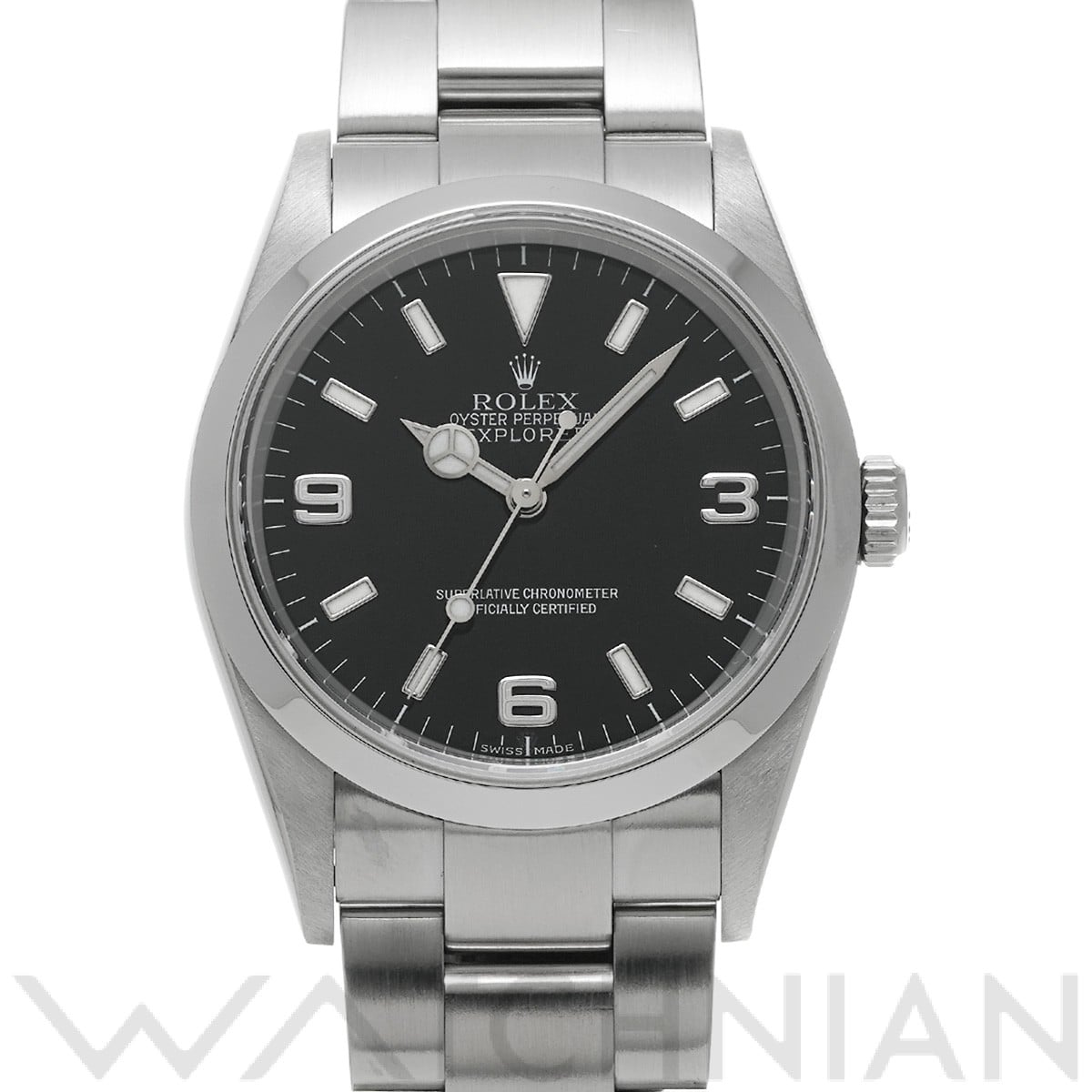 ロレックス エクスプローラー 114270 ブラック メンズ 時計 【中古】【wristwatch】