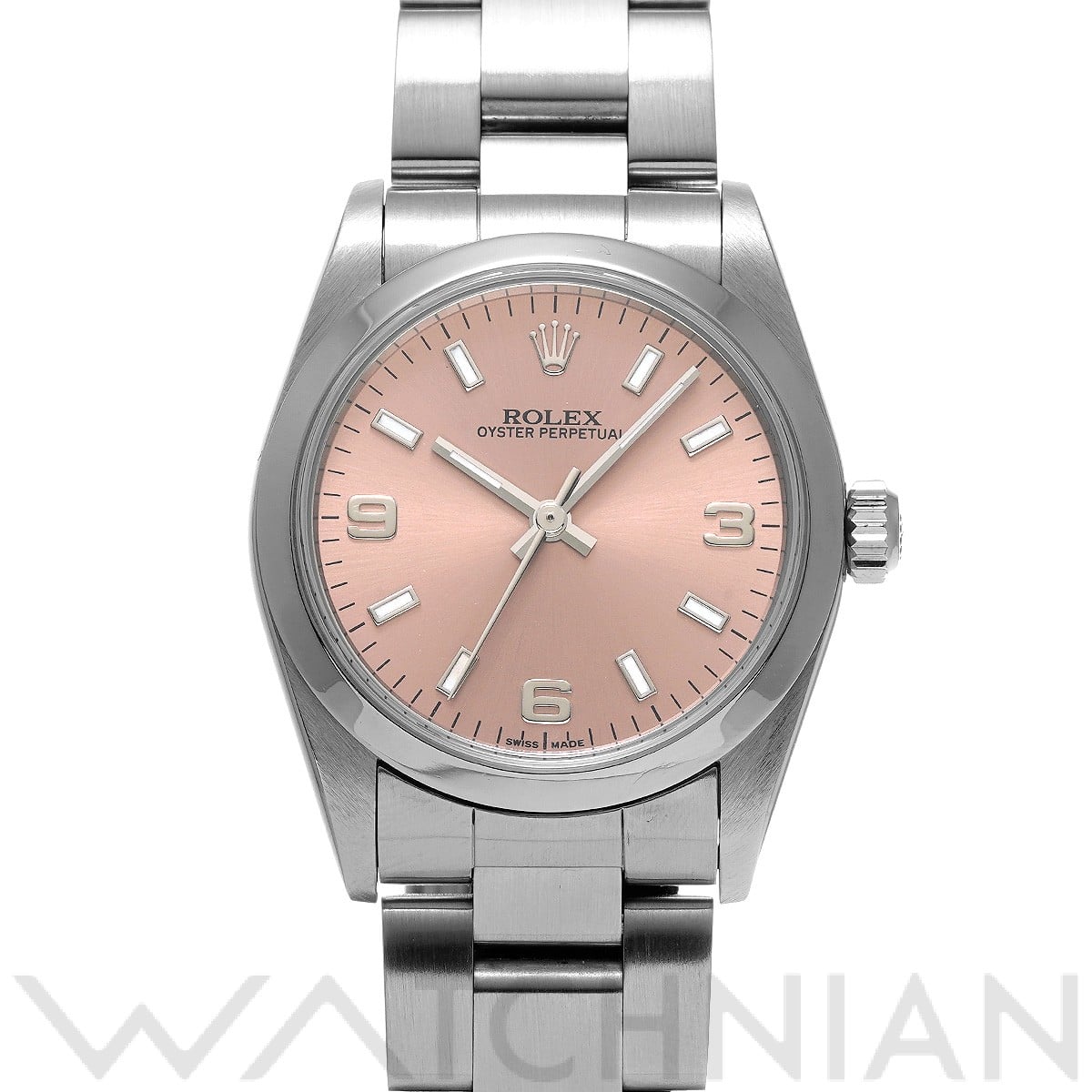 ロレックス / ROLEX オイスターパーペチュアル 77080 ピンク ユニセックス 時計 【中古】【wristwatch】