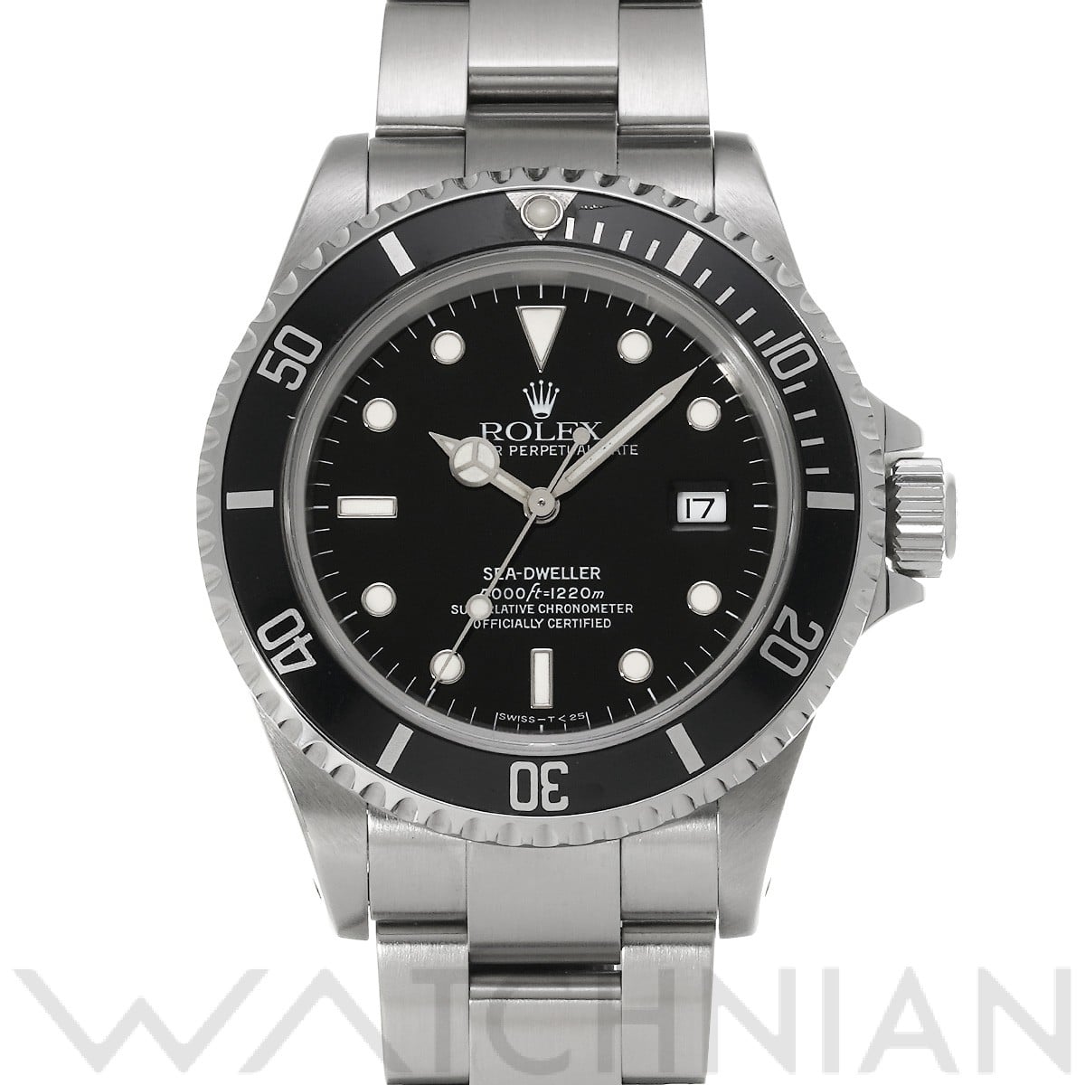 ロレックス シードゥエラー 16600 ブラック メンズ 時計 【中古】【wristwatch】