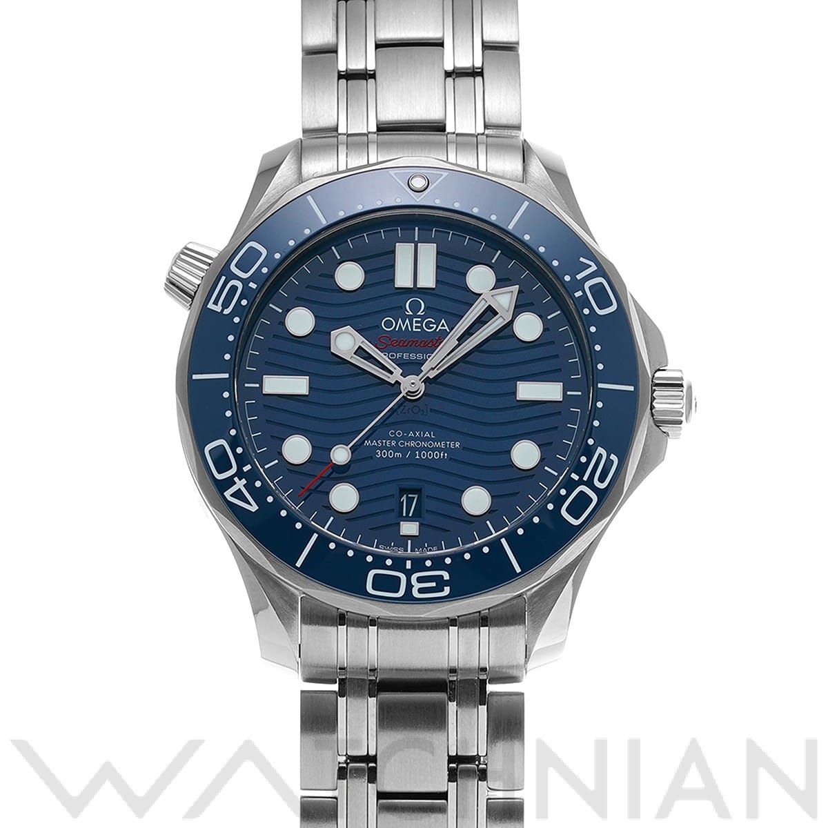 オメガ / OMEGA シーマスター ダイバー300 コーアクシャル マスタークロノメーター 210.30.42.20.03.001 ブルー メンズ 時計 【中古】【wristwatch】
