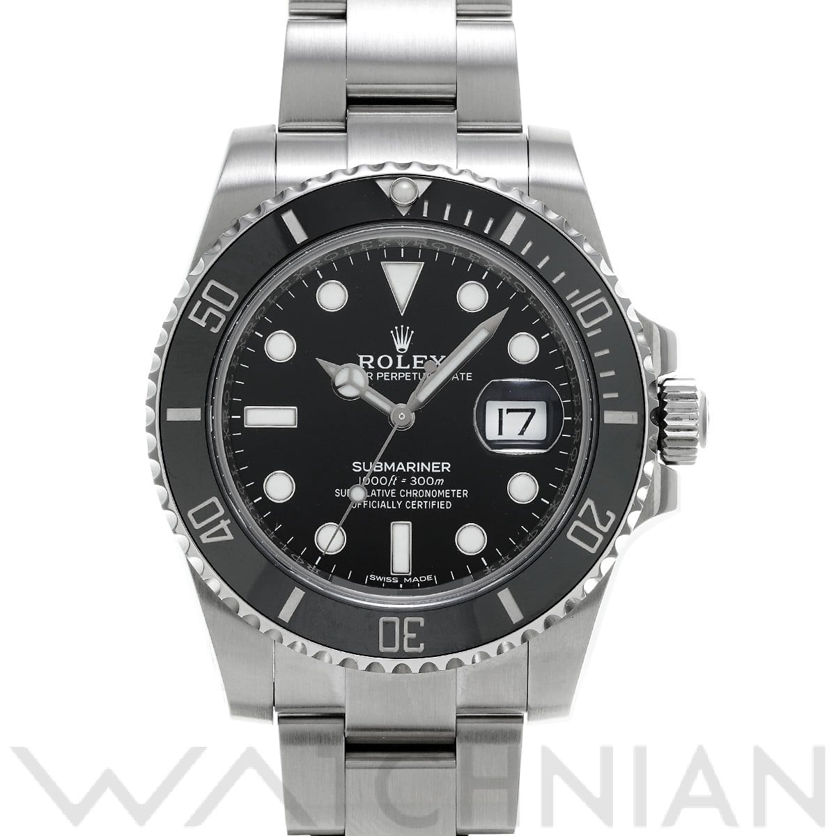 ロレックス サブマリーナ デイト 116610LN ブラック メンズ 時計 【中古】【wristwatch】