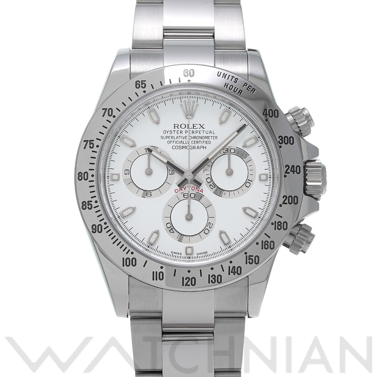 ロレックス コスモグラフ デイトナ 116520 ホワイト メンズ 時計 【中古】【wristwatch】