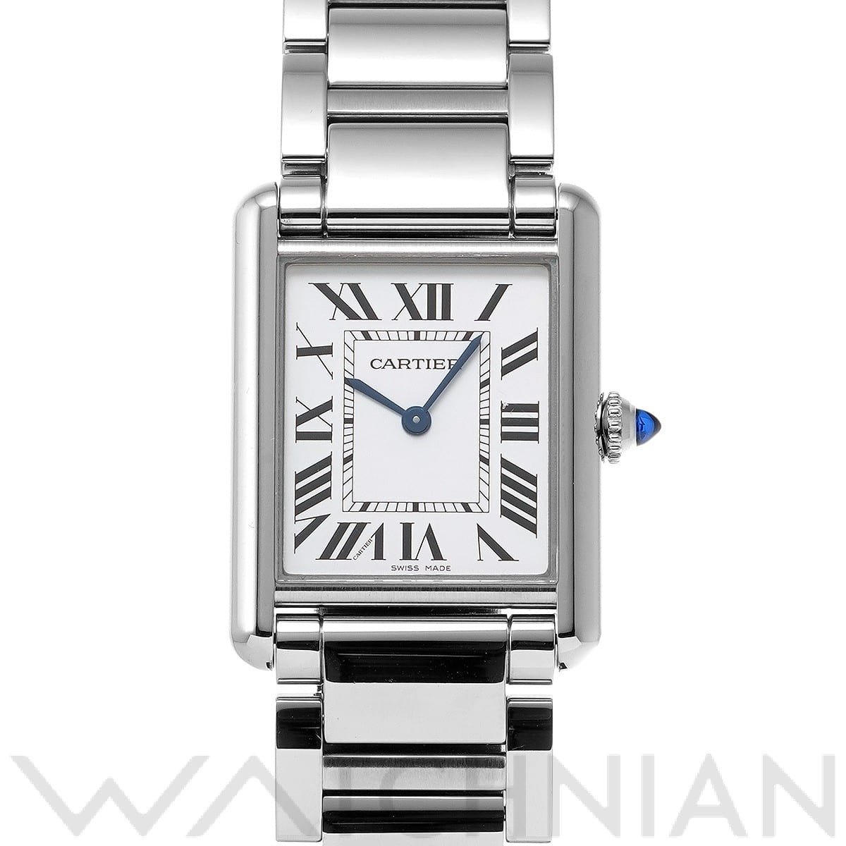 カルティエ / CARTIER タンク マスト LM WSTA0052 シルバー メンズ 時計 【中古】【wristwatch】