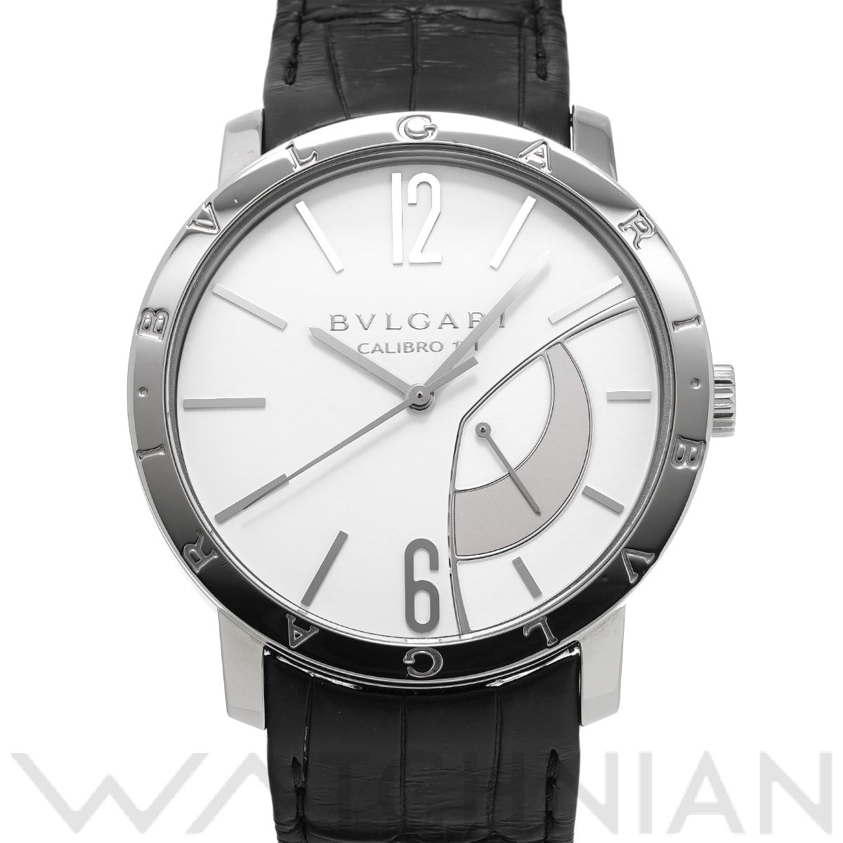 ブルガリ ブルガリブルガリ リザーブ ド マルシェ BB43SRM ホワイト メンズ 時計 【中古】【wristwatch】