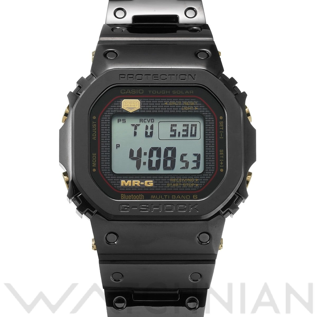 カシオ G-SHOCK MRG-B5000シリーズ MRG-B5000B-1JR ブラック メンズ 時計 【中古】【wristwatch】