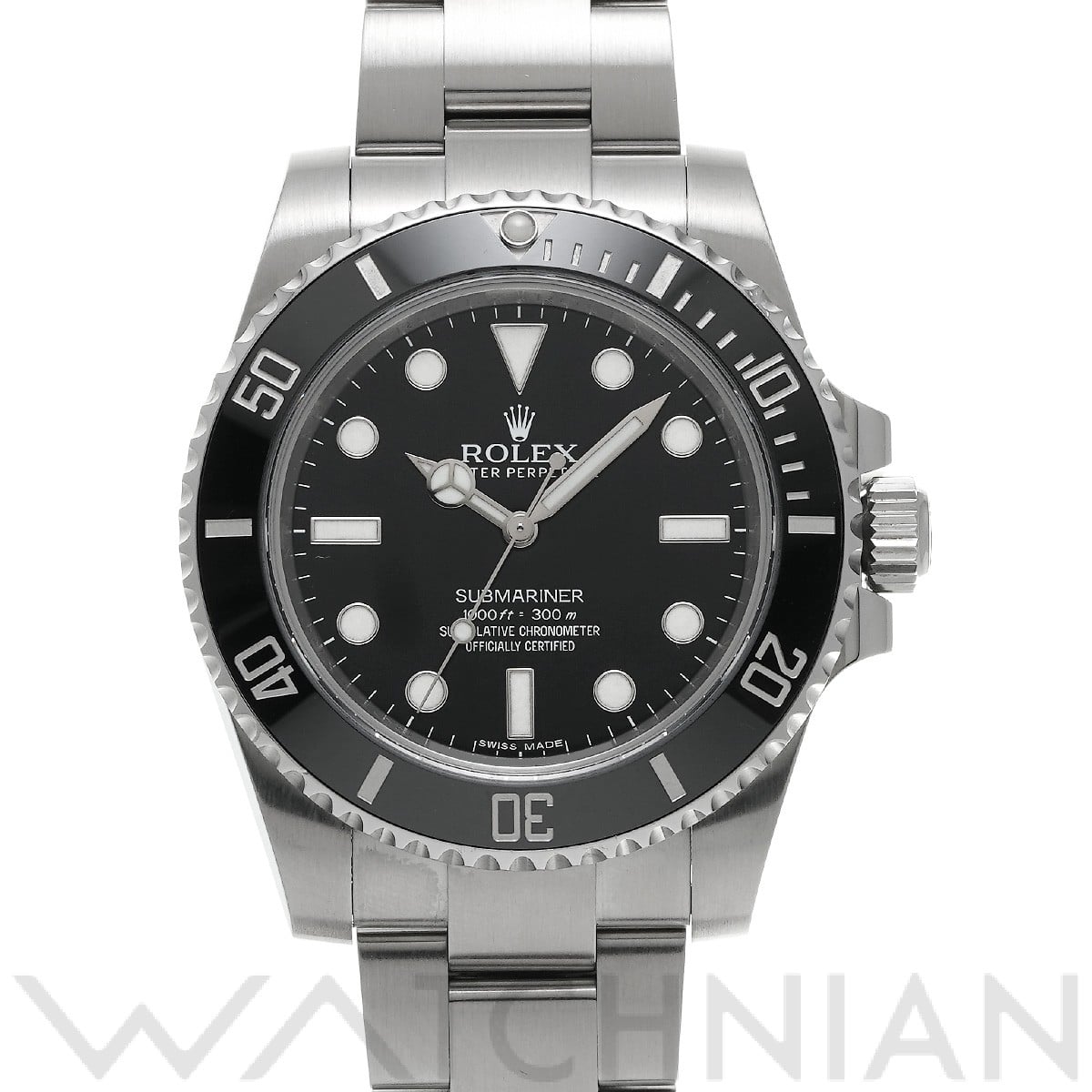 ロレックス サブマリーナ 114060 ブラック メンズ 時計 【中古】【wristwatch】