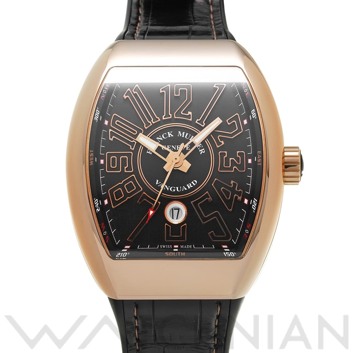 フランクミュラー / FRANCK MULLER ヴァンガード V45SCDT 5N ブラック メンズ 時計 【中古】【wristwatch】