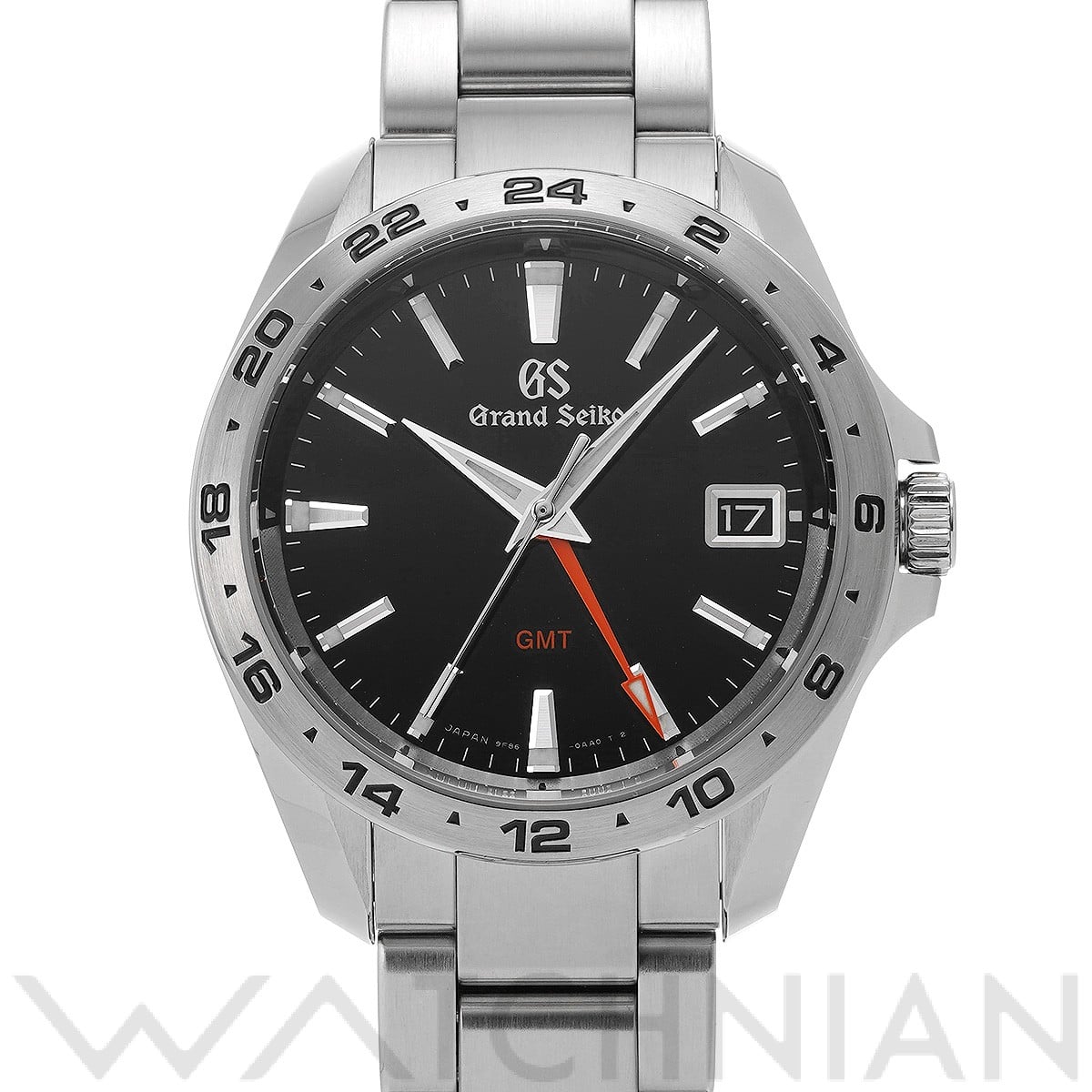グランドセイコー / Grand Seiko スポーツコレクション クォーツ GMT SBGN003 ブラック メンズ 時計 【中古】【wristwatch】