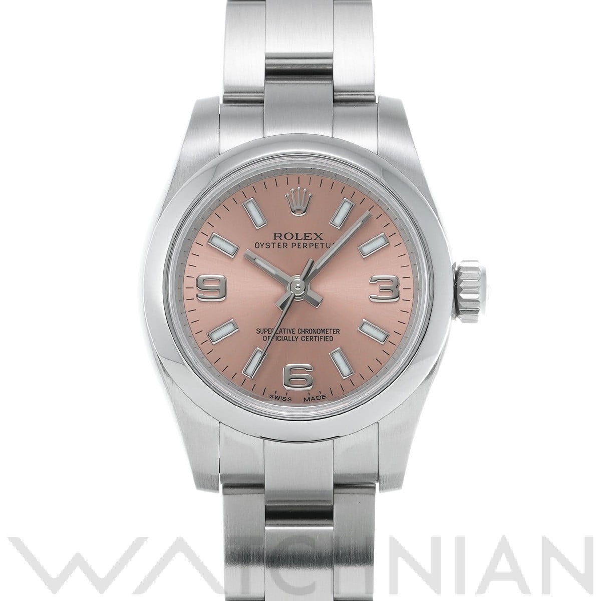 オイスターパーペチュアル 26 176200 ランダムシリアル ピンク ロレックス ROLEX レディース 【中古】