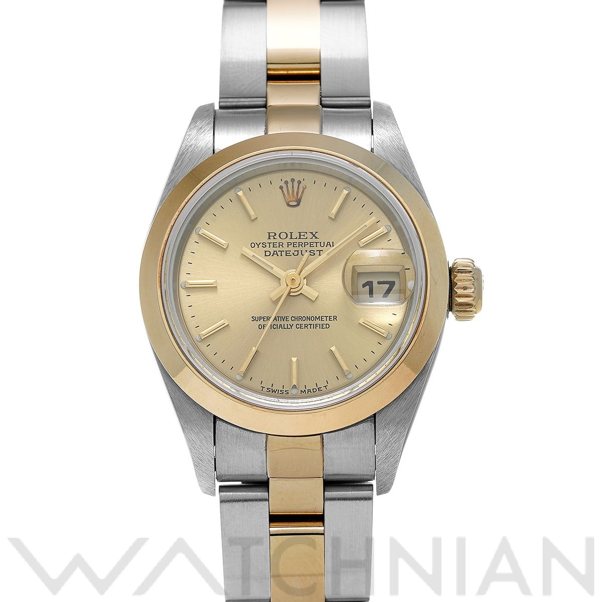 ロレックス / ROLEX デイトジャスト 79163 シャンパン レディース 時計 【中古】【wristwatch】