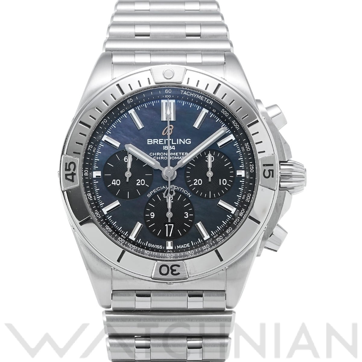 ブライトリング / BREITLING クロノマット B01 42 ジャパンエディション AB0134101B3A1 ブラックシェル/ブラック メンズ 時計 【中古】【wristwatch】