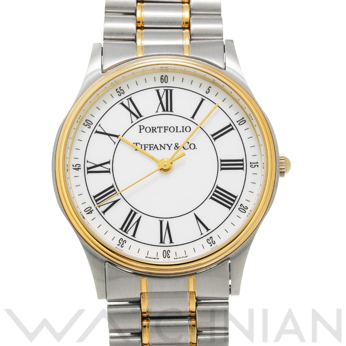 ティファニー / TIFFANY & Co. ポートフォリオ 252.1088/12187602 ホワイト ユニセックス 時計  【中古】【wristwatch】: ブランド時計｜WATCHNIAN(ウォッチニアン)公式通販/旧一風騎士