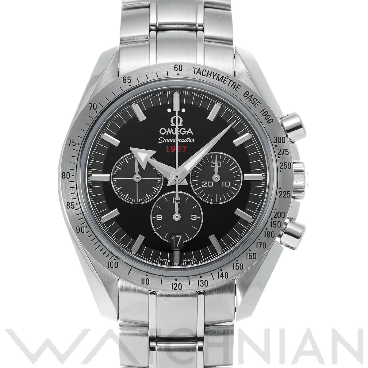 オメガ / OMEGA スピードマスター ブロードアロー 1957 コーアクシャル 321.10.42.50.01.001 ブラック メンズ 時計 【中古】【wristwatch】